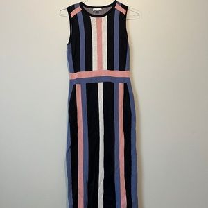 Fitted sweater dress